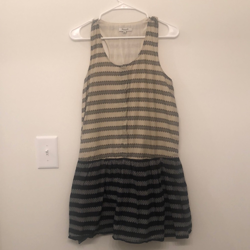 Madewell Drop Waist Dress